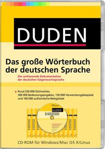 Duden Das große Wörterbuch der deutschen Sprache (item no. 90434000) - Picture #1