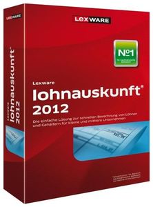 Lexware lohnauskunft 2012 Update Version 20.00 (item no. 90435550) - Picture #1