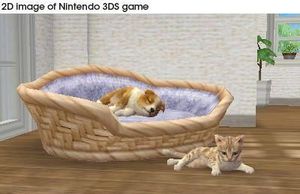 Nintendo 3DS pink mit Nintendogs + Cats Retriever (item no. 90437135) - Picture #4