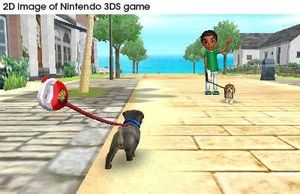 Nintendo 3DS pink mit Nintendogs + Cats Retriever (item no. 90437135) - Picture #5