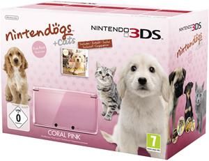 Nintendo 3DS pink mit Nintendogs + Cats Retriever (item no. 90437135) - Picture #2