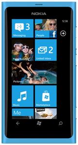 Nokia Lumia 800 WP7 cyan (item no. 90437390) - Picture #2