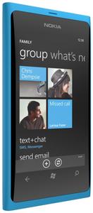 Nokia Lumia 800 WP7 cyan (item no. 90437390) - Picture #1