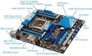 ASUS P9X79 Sockel 2011 ATX (item no. 90438505) - Picture #4
