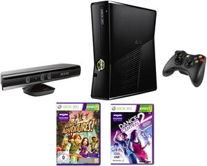 Microsoft Xbox 360 slim 4GB Kinect / Dance Central 2 Bundle (item no. 90440444) - Picture #1