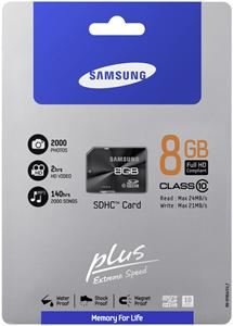 Samsung SDHC 8GB Plus (item no. 90445758) - Picture #3