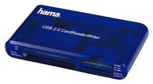 Hama 35 in 1 Kartenleser USB2.0 blau (item no. 90446172) - Picture #2