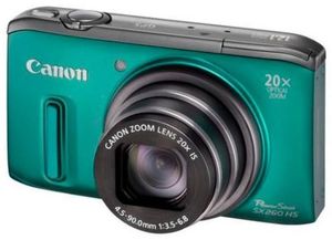 Canon PowerShot SX260 HS grün (item no. 90450142) - Picture #1
