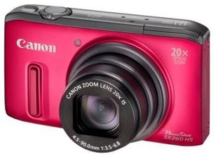 Canon PowerShot SX260 HS rot (item no. 90450144) - Picture #1