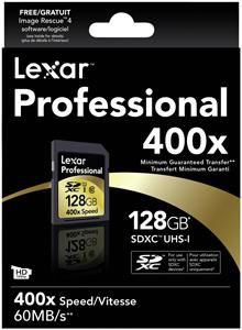Lexar Professional 400X SDXC 128GB (item no. 90450315) - Picture #1
