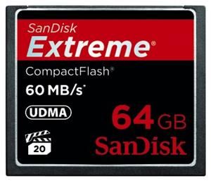 SanDisk Compact-Flash 64GB Extreme (item no. 90450388) - Picture #2