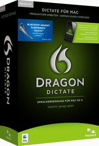 Nuance Dragon Dictate 2.5 Mac Wireless Edu (item no. 90451293) - Picture #1