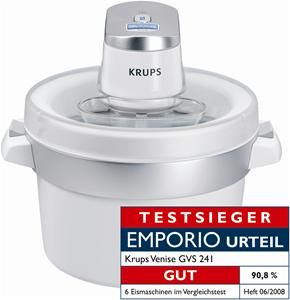 Krups Venise G VS241 Eismaschine chrom/weiss (item no. 90451852) - Picture #2