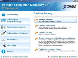 Paragon Festplatten Manager 12 Professional (item no. 90454064) - Picture #2