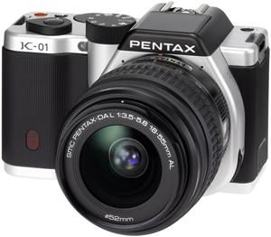 Pentax K-01 smc DA 18-55mm silber/schwarz (item no. 90456329) - Picture #1