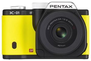 Pentax K-01 smc DA 18-55mm gelb/schwarz (item no. 90456330) - Picture #2