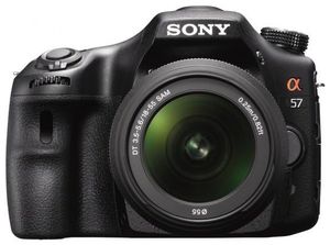 Sony Alpha 57 Kit SAL 18-55 mm schwarz (item no. 90456414) - Picture #2
