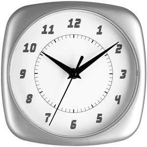 TFA 98.1074.54 Wanduhr silber (item no. 90456883) - Picture #1