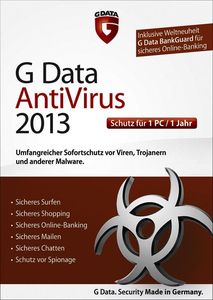 G Data AntiVirus 2013 1 User (item no. 90457481) - Picture #2