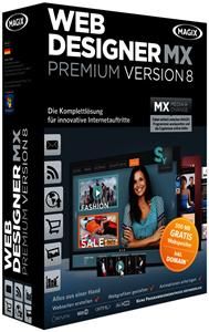 Magix Web Designer MX Premium Version 8 (Version 8) (item no. 90458149) - Picture #1