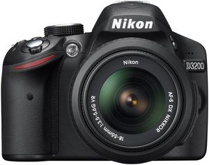 Nikon D3200 18-55 VR Kit schwarz (item no. 90460671) - Picture #1