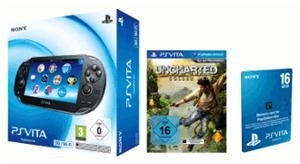 Sony PS Vita 3G + WiFi inkl. Uncharted Golden Abyss + 16 GB Memory Card (item no. 90461037) - Picture #1
