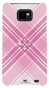 White Diamonds Handy-Cover Grid pink (item no. 90463012) - Picture #1