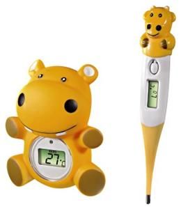 Hama Fieber- und Badthermometer Set Nilpferdmotiv (item no. 90463405) - Picture #1