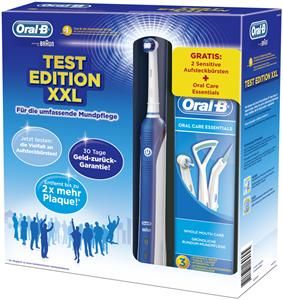 Braun Oral-B XXL Test Edition Zahnbürste blau/weiss (item no. 90466136) - Picture #1