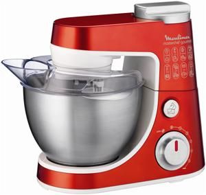 Moulinex Masterchef Gourmet Plus Küchenmaschine rot/silber (item no. 90466815) - Picture #3