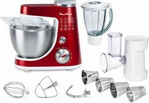 Moulinex Masterchef Gourmet Plus Küchenmaschine rot/silber (item no. 90466815) - Picture #1