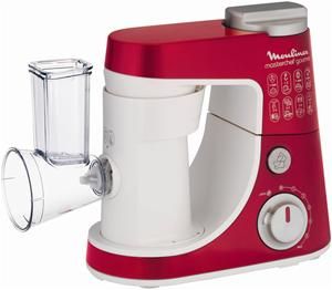Moulinex Masterchef Gourmet Plus Küchenmaschine rot/silber (item no. 90466815) - Picture #5