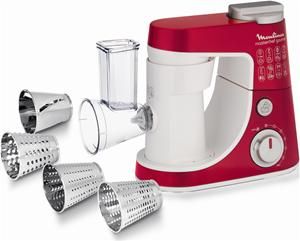 Moulinex Masterchef Gourmet Plus Küchenmaschine rot/silber (item no. 90466815) - Picture #4