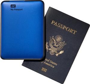 Western Digital My Passport USB3.0 1TB blau (Art.-Nr. 90471187) - Bild #3