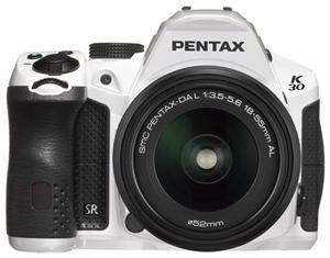 Pentax K30 18-55 DA L Kit weiss (item no. 90472303) - Picture #1