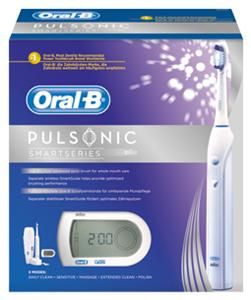 Braun Oral-B Pulsonic SmartSeries Zahnbürste + Gratis SmartGuide weiss (Art.-Nr. 90486076) - Bild #2