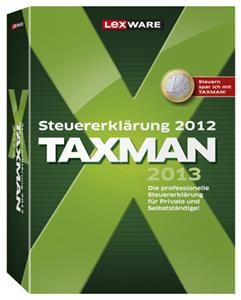 Lexware TAXMAN 2013 (Art.-Nr. 90493043) - Bild #1