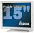 iiyama ProLite T1531SR-W1 weiss (item no. 90371676) - Thumbnail #1