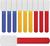 LABEL THE CABEL Mini Klettbinder bunt (Art.-Nr. 90406396) - Vorschaubild #1