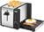 Unold Snack Master Toaster edelstahl/schwarz (Art.-Nr. 90456927) - Vorschaubild #1