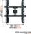 Vogels WALL 1245 Wandhalter schwarz (item no. 90459154) - Thumbnail #3