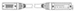 Cisco Kabel DTE RS-232, male, 3m