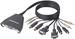 Belkin 2-PORT KVM Switch + Kabel + Audio
