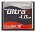 SanDisk Compact Flash Karte 4GB
