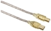 Hama USB-Kabel 3m Transparent
