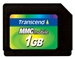 Transcend RS Multi Media Karte 1GB