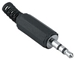Hama 3,5-mm-Klinken-plug, 3-pol.