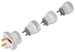 Hama Reisestecker Set Universal II