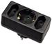 Hama Multistecker 3-fach 90 Grad Schwarz