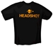 T-Shirt Headshot black Gr. S